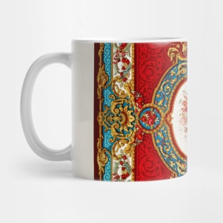 Axminster carpet from the Industrial arts by Matthew Digby Wyatt Mug